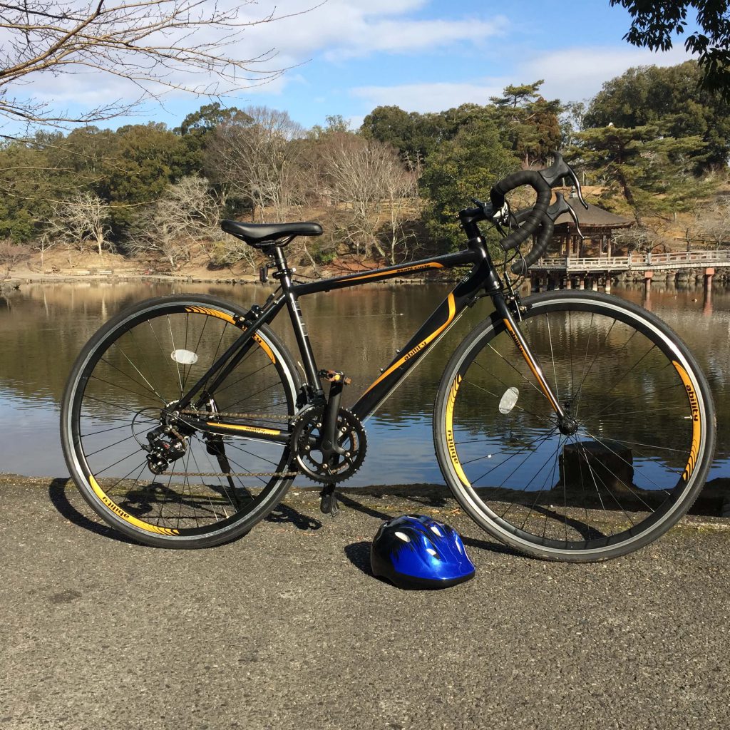 Rental bicycle Road bike 14 speed Let's go sightseeing in Nara with 18 speeds